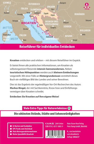 Produktbild: Reisef&uuml;hrer Kroatien