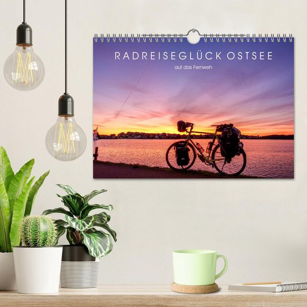 Produktbild: Radreisegl&uuml;ck Ostsee (Wandkalender 2026 DIN A4 quer), CALVENDO Monatskalender