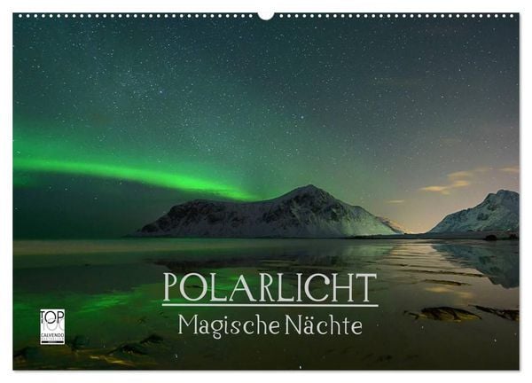 Produktbild: Magische N&auml;chte - POLARLICHT (Wandkalender 2027 DIN A2 quer), CALVENDO Monatskalender