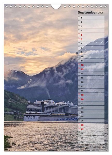 Produktbild: Skandinavien entdecken - Von Schweden nach Norwegen mit dem Wohnmobil (Wandkalender 2026 DIN A4 hoch), CALVENDO Monatskalender