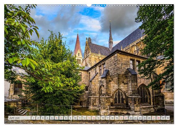 Produktbild: Halberstadt Impressionen (hochwertiger Premium Wandkalender 2026 DIN A2 quer), Kunstdruck in Hochglanz