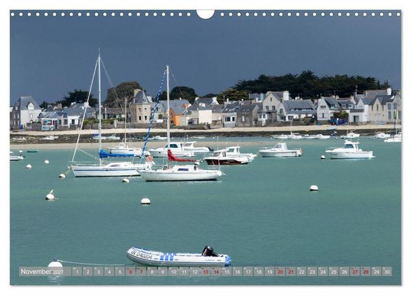 Produktbild: Momente einer Reise - Bretagne (Wandkalender 2027 DIN A3 quer), CALVENDO Monatskalender