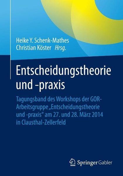 Produktbild: Entscheidungstheorie und -praxis