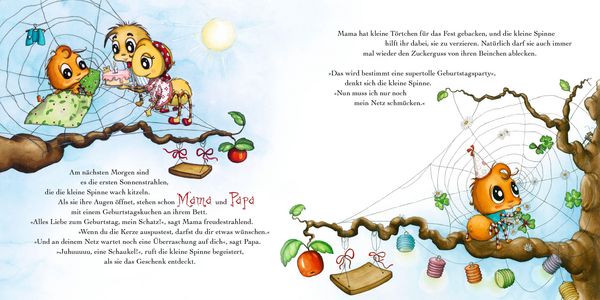 Produktbild: Die kleine Spinne Widerlich - Der Geburtstagsbesuch (Pappbilderbuch)