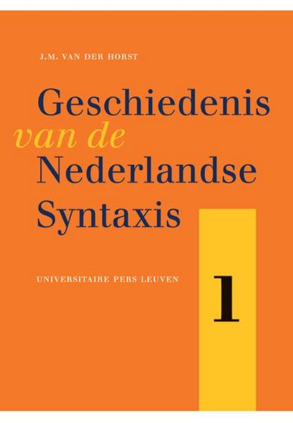 Produktbild: Geschiedenis Van de Nederlandse Syntaxis