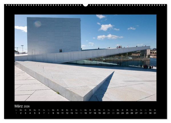 Produktbild: Oslo (Wandkalender 2026 DIN A2 quer), CALVENDO Monatskalender