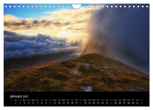 Produktbild: THE HIGHLANDS (Wall Calendar 2027 DIN A4 landscape), CALVENDO 12 Month Wall Calendar