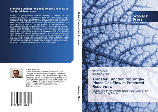 Produktbild: Transfer Function for Single-Phase Gas Flow in Fractured Reservoirs