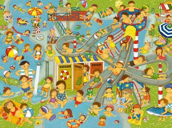 Produktbild: Im Schwimmbad (Puzzle)