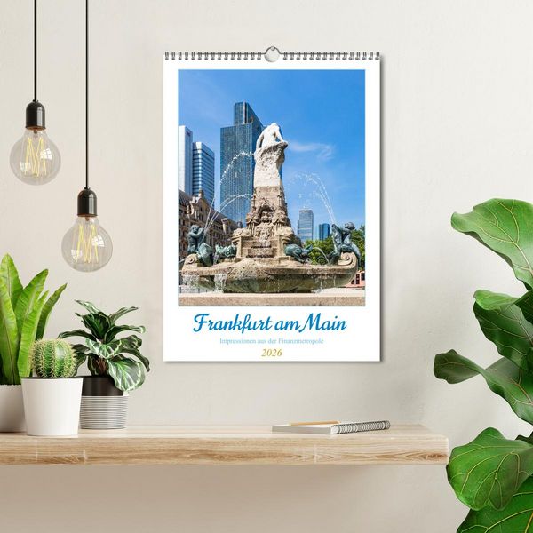 Produktbild: Frankfurt am Main - Impressionen aus der Finanzmetropole (Wandkalender 2026 DIN A3 hoch), CALVENDO Monatskalender