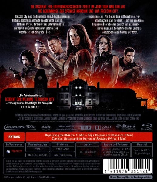 Resident Evil: Welcome to Raccoon City