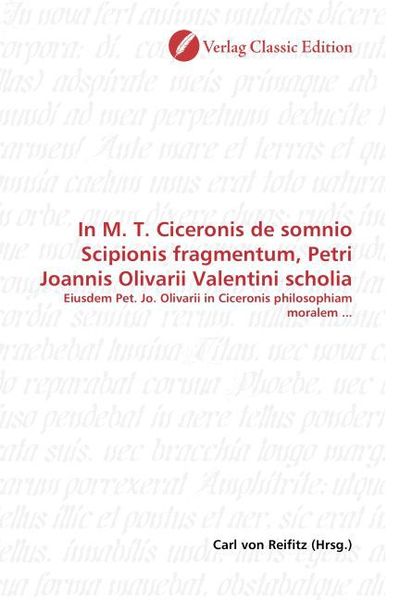 Produktbild: In M. T. Ciceronis de somnio Scipionis fragmentum, Petri Joa