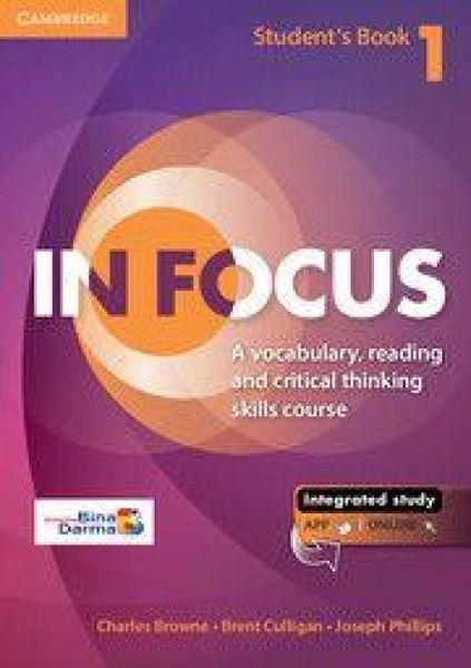 Produktbild: In Focus Level 1 Student's Book with Online Resources Bina Dharma Edition