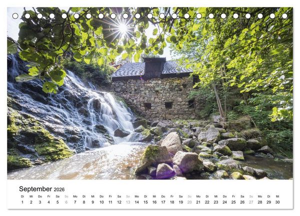 Produktbild: Schweden - Die Highlights von Sm&aring;land bis zur Westk&uuml;ste (Tischkalender 2026 DIN A5 quer), CALVENDO Monatskalender
