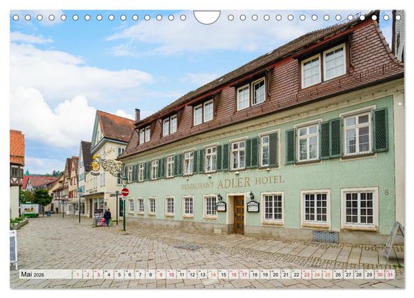Produktbild: Blaubeuren Impressionen (Wandkalender 2026 DIN A4 quer), CALVENDO Monatskalender