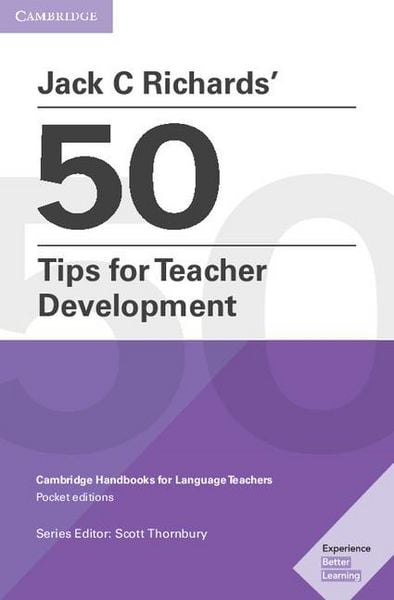 Produktbild: Jack C Richards' 50 Tips for Teacher Development Pocket Editions