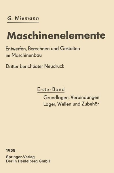 Produktbild: Grundlagen, Verbindungen, Lager Wellen und Zubeh&ouml;r