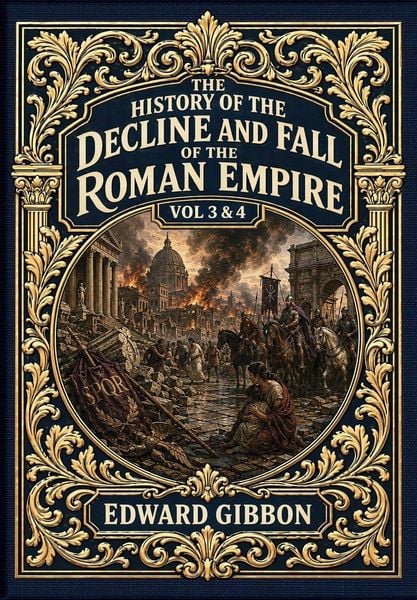 Produktbild: The History of the Decline and Fall of the Roman Empire Vol. 3 & 4 (Golden Monarch Collector's Edition) (Case Laminate Hardcover with Jacket)