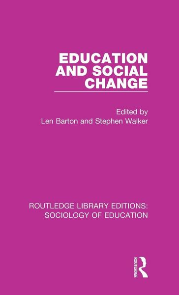 Produktbild: Education and Social Change
