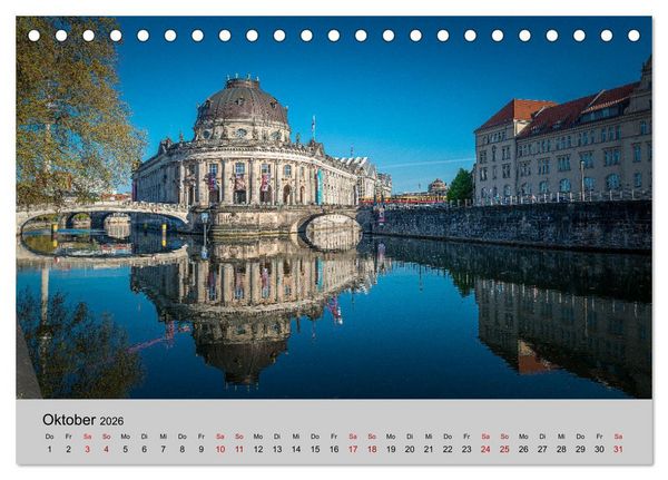 Produktbild: Ein Spaziergang durch Berlin (Tischkalender 2026 DIN A5 quer), CALVENDO Monatskalender