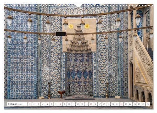 Produktbild: Istanbul - Faszination Moschee (Wandkalender 2026 DIN A3 quer), CALVENDO Monatskalender