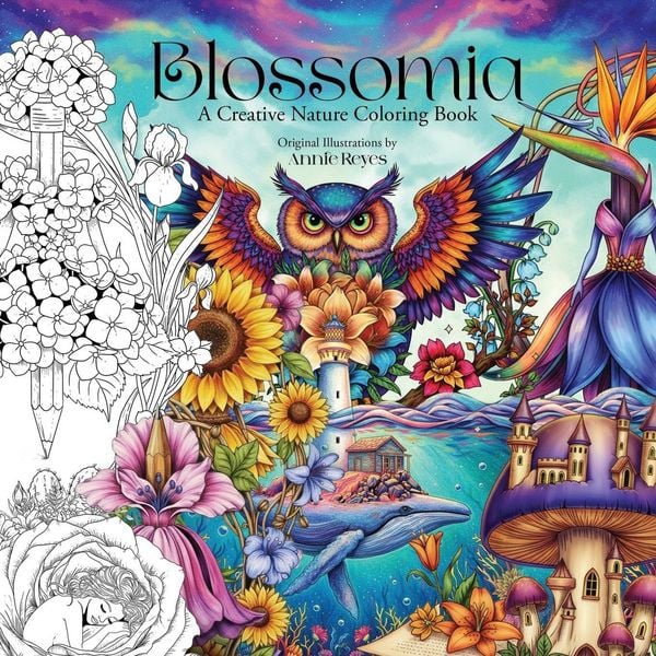 Produktbild: Blossomia. A Creative Nature Coloring