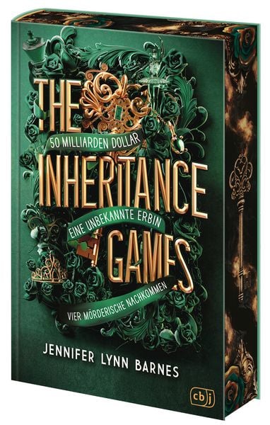 The Inheritance Games, Gebundene Ausgabe von Jennifer Lynn Barnes, CBJ, 978-3-570-16783-0