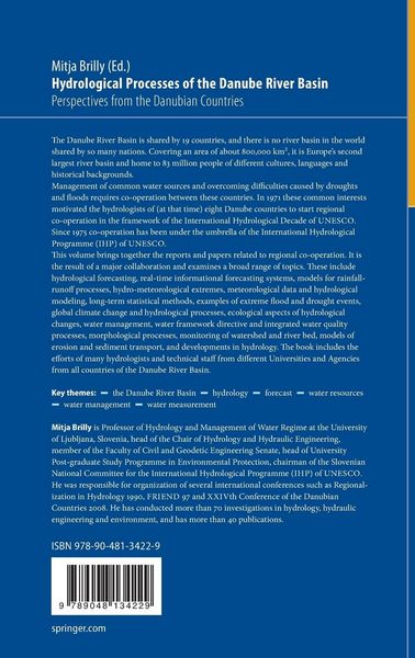 Produktbild: Hydrological Processes of the Danube River Basin