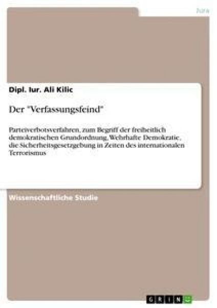 Produktbild: Der "Verfassungsfeind"