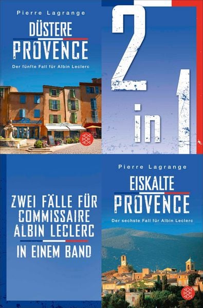 Produktbild: D&uuml;stere Provence / Eiskalte Provence - Zwei F&auml;lle f&uuml;r Commissaire Albin Leclerc in einem Band