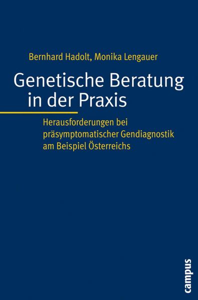 Produktbild: Genetische Beratung in der Praxis