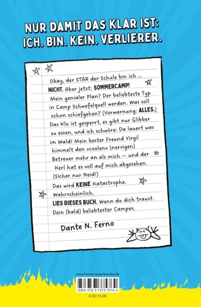 Produktbild: Dante N. Ferno - Das Katastrophencamp