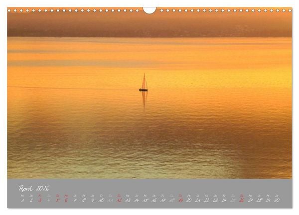 Produktbild: Farbrausch Bodensee (Wandkalender 2026 DIN A3 quer), CALVENDO Monatskalender
