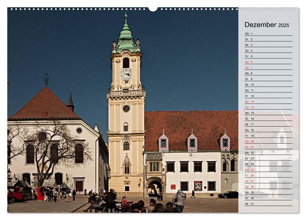 Produktbild: Slowakei (hochwertiger Premium Wandkalender 2025 DIN A2 quer), Kunstdruck in Hochglanz