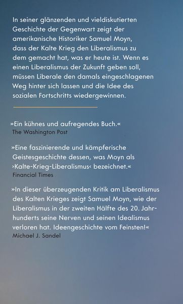 Produktbild: Der Liberalismus gegen sich selbst