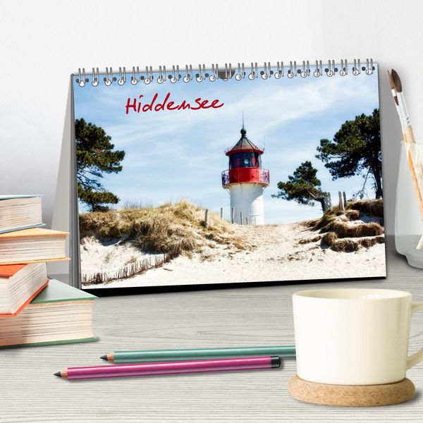 Produktbild: Insel Hiddensee (Tischkalender 2026 DIN A5 quer), CALVENDO Monatskalender