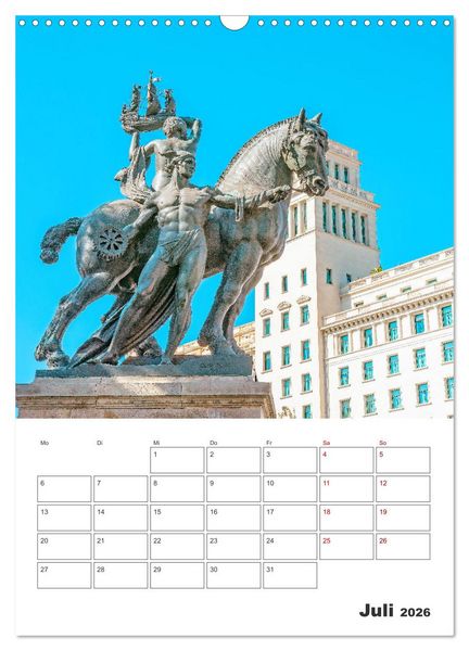 Produktbild: Barcelona - Urlaubsplaner (Wandkalender 2026 DIN A3 hoch), CALVENDO Monatskalender