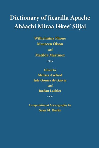 Produktbild: Dictionary of Jicarilla Apache