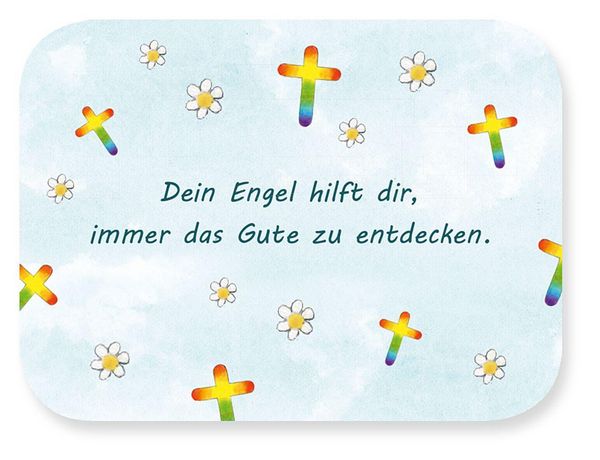 Produktbild: Mein Schutzengel. Sei beh&uuml;tet und besch&uuml;tzt - 25 K&auml;rtchen zur Erstkommunion