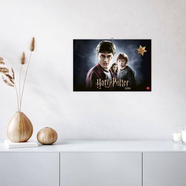 Produktbild: Harry Potter Broschur XL Kalender 2026