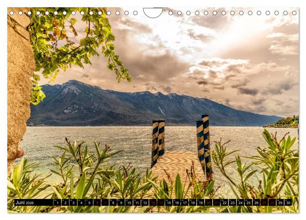 Produktbild: Tremosine - Perle &uuml;ber dem Gardasee (Wandkalender 2026 DIN A4 quer), CALVENDO Monatskalender