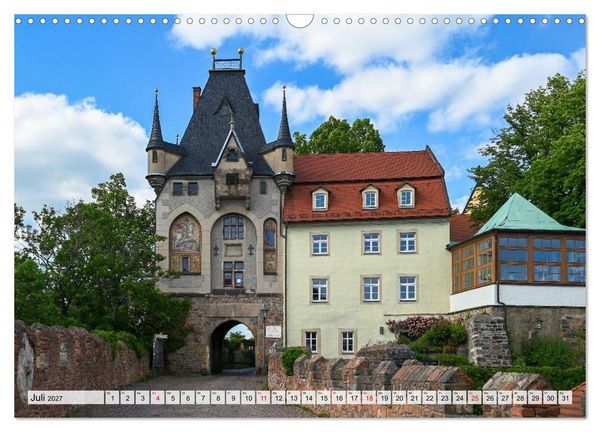 Produktbild: S&auml;chsische Sehnsucht - Ein Jahr zwischen Mei&szlig;en und Radebeul (Wandkalender 2027 DIN A3 quer), CALVENDO Monatskalender
