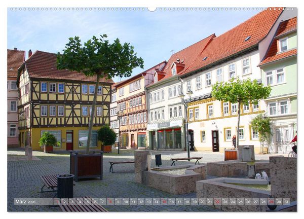 Produktbild: Bad Langensalza - Eine Perle Th&uuml;ringens (hochwertiger Premium Wandkalender 2026 DIN A2 quer), Kunstdruck in Hochglanz