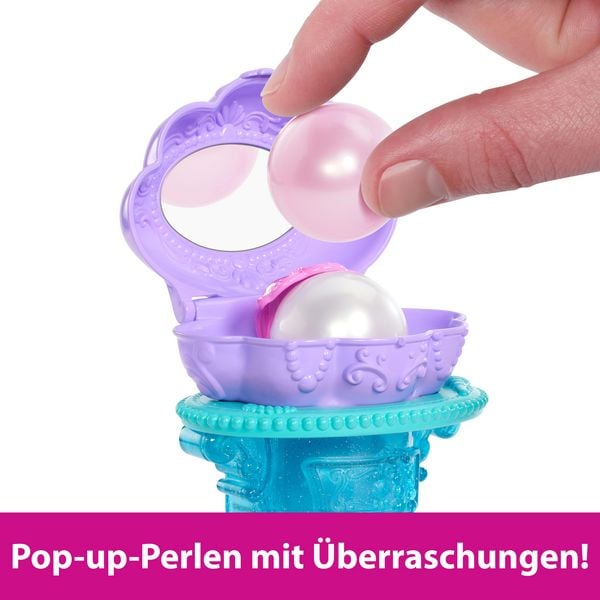 Produktbild: Disney Princess Schminkmuschel Meerjungfrau-Arielle-Modepuppe & Schminktisch m