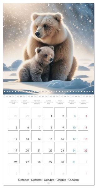 Produktbild: Animals of Arctic (Wall Calendar 2026 12 &times; 12 Inch) CALVENDO 12 Month Wall Calendar