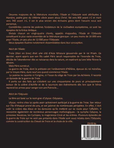 Produktbild: L'iliade et l'odyss&eacute;e