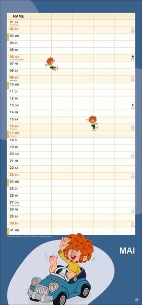 Produktbild: Pumuckl Familienplaner 2027