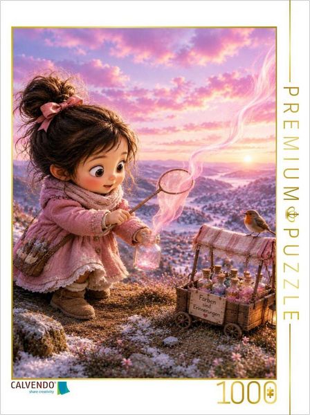 CALVENDO Puzzle Der rosafarbene Zauber | 1000 Teile Lege-Größe 64 × 48 cm Foto-Puzzle für glückliche Stunden