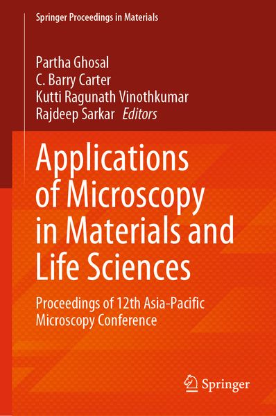 Produktbild: Applications of Microscopy in Materials and Life Sciences