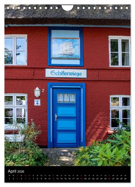 Produktbild: Dar&szlig;er T&uuml;ren (Wandkalender 2026 DIN A4 hoch), CALVENDO Monatskalender